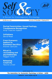 Cover image for Self & Society, Volume 37, Issue 3, 2010