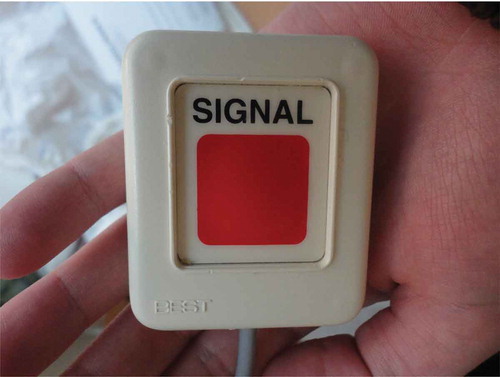 Figure 4. Alarm button