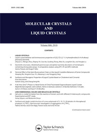 Cover image for Molecular Crystals and Liquid Crystals, Volume 666, Issue 1, 2018