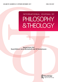 Cover image for International Journal of Philosophy and Theology, Volume 78, Issue 4-5, 2017