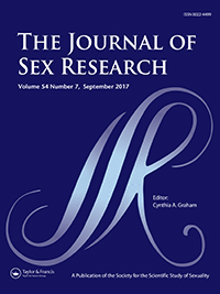 Cover image for The Journal of Sex Research, Volume 54, Issue 7, 2017