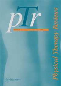 Cover image for Physical Therapy Reviews, Volume 23, Issue 6, 2018
