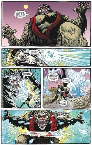 Figure 6. ‘Volume 3: Tide of Blood,’ Kill Shakespeare, written by Conor McCreery and Anthony Del Col, illustrated by Andy Belanger.