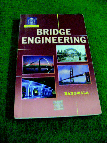 Figure 8 Bridge Engineering by S. C. Rangwala. Photograph by the author.