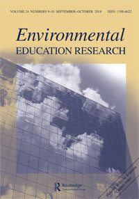 Cover image for Environmental Education Research, Volume 24, Issue 10, 2018