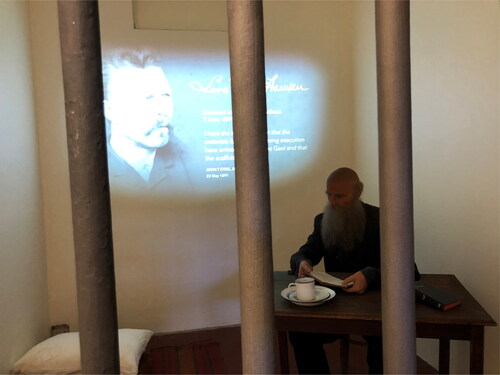 Figure 2. Multi-media taskscapes of the Old Dubbo Gaol, male cellblock.