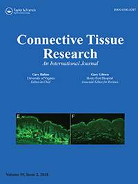 Cover image for Connective Tissue Research, Volume 59, Issue 2, 2018