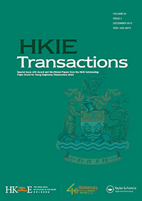 Cover image for HKIE Transactions, Volume 22, Issue 4, 2015