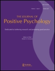 Cover image for The Journal of Positive Psychology, Volume 7, Issue 5, 2012