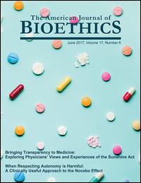 Cover image for The American Journal of Bioethics, Volume 15, Issue 5, 2015