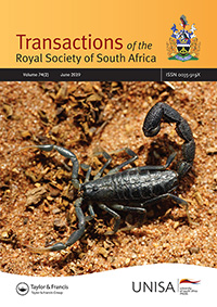 Cover image for Transactions of the Royal Society of South Africa, Volume 74, Issue 2, 2019