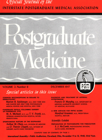 Cover image for Postgraduate Medicine, Volume 2, Issue 6, 1947