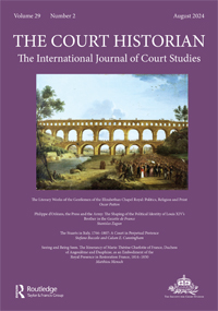 Cover image for The Court Historian, Volume 29, Issue 2, 2024