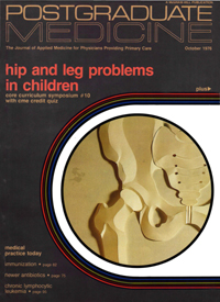 Cover image for Postgraduate Medicine, Volume 60, Issue 4, 1976