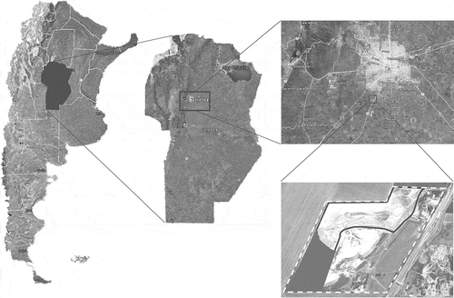 Figure 1. Geographical location of the study site.