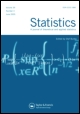 Cover image for Statistics, Volume 18, Issue 1, 1987