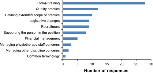 Figure 1 The importance of broad themes.