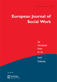 Cover image for European Journal of Social Work, Volume 26, Issue 3, 2023