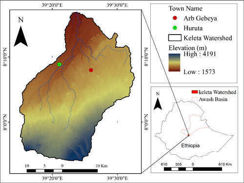 Figure 1. Location map of the study area.