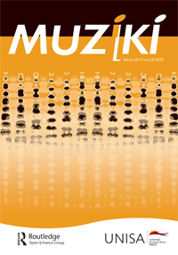 Cover image for Muziki, Volume 20, Issue 1-2, 2023