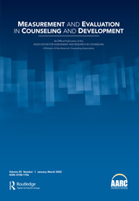 Cover image for Measurement and Evaluation in Counseling and Development, Volume 55, Issue 1, 2022