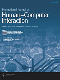 Cover image for International Journal of Human–Computer Interaction, Volume 38, Issue 18-20, 2022