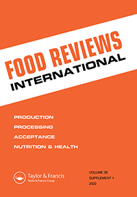 Cover image for Food Reviews International, Volume 38, Issue sup1, 2022