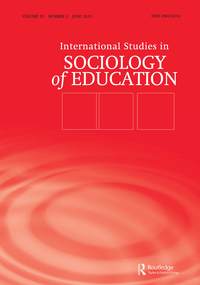 Cover image for International Studies in Sociology of Education, Volume 25, Issue 2, 2015