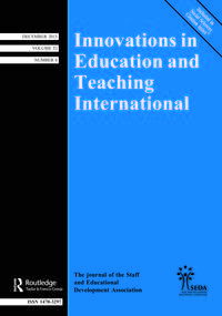 Cover image for Innovations in Education and Teaching International, Volume 52, Issue 6, 2015