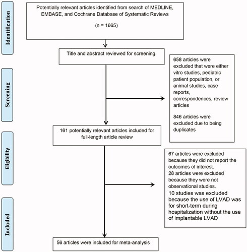 Figure 1. Flowchart depicting the systematic review of the literature.