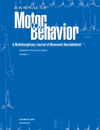 Cover image for Journal of Motor Behavior, Volume 55, Issue 1, 2023