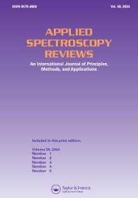 Cover image for Applied Spectroscopy Reviews, Volume 59, Issue 3, 2024