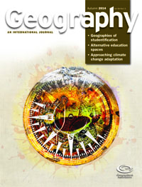 Cover image for Geography, Volume 99, Issue 3, 2014