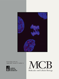 Cover image for Molecular and Cellular Biology, Volume 39, Issue 16, 2019