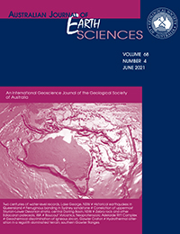 Cover image for Australian Journal of Earth Sciences, Volume 68, Issue 4, 2021