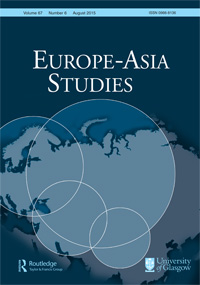 Cover image for Europe-Asia Studies, Volume 67, Issue 6, 2015