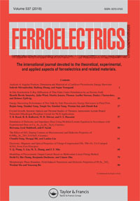 Cover image for Ferroelectrics, Volume 537, Issue 1, 2018