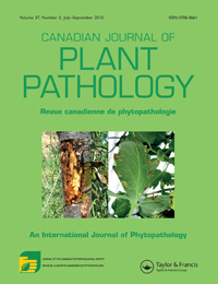 Cover image for Canadian Journal of Plant Pathology, Volume 37, Issue 3, 2015