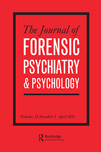 Cover image for The Journal of Forensic Psychiatry & Psychology, Volume 32, Issue 2, 2021