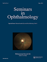 Cover image for Seminars in Ophthalmology, Volume 36, Issue 4, 2021