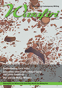 Cover image for Wasafiri, Volume 38, Issue 1, 2023
