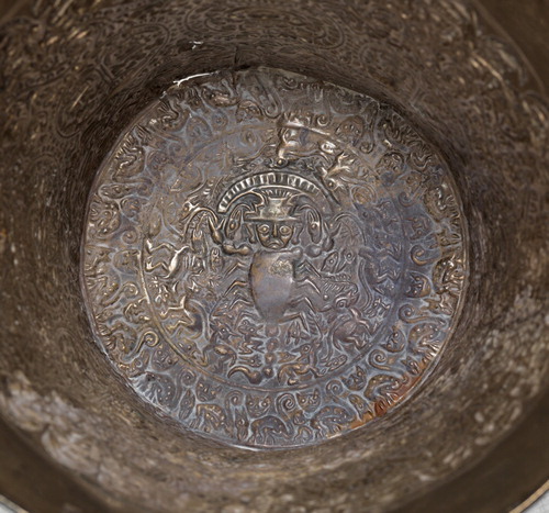 Figure 13. Interior of the Medallion Beaker (base). Photograph: The Metropolitan Museum of Art.