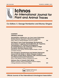 Cover image for Ichnos, Volume 26, Issue 4, 2019