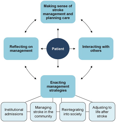 Figure 1. Conceptual model of stroke treatment burden.