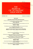 Cover image for The Journal of Economic Education, Volume 5, Issue 2, 1974