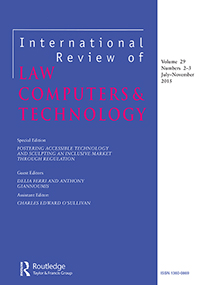 Cover image for International Review of Law, Computers & Technology, Volume 29, Issue 2-3, 2015