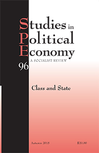 Cover image for Studies in Political Economy, Volume 98, Issue 1, 2017