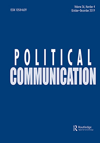 Cover image for Political Communication, Volume 36, Issue 4, 2019
