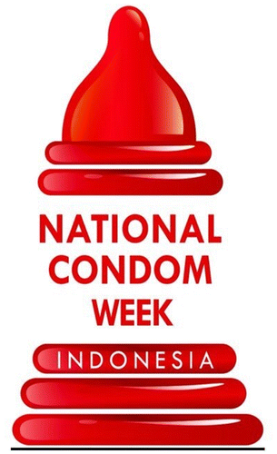 Figure 4. “National Condon Week Indonesia” birth control campaign. Poster is disseminated throughout Jakarta and Jogjakarta to raise awareness on birth control measure.