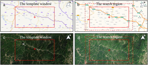 Figure 8. Test maps of FOA curve. (a) corresponds to (b), (c) corresponds to (d).